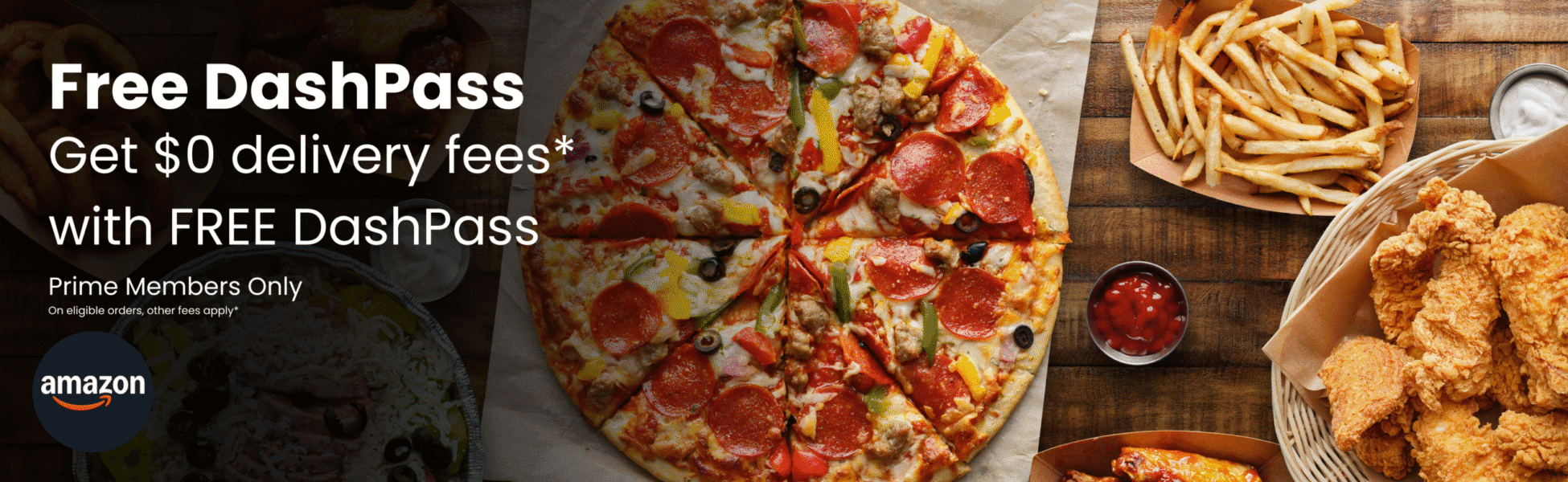 For a limited time only, Amazon Prime Members score a free DoorDash Dash Pass.